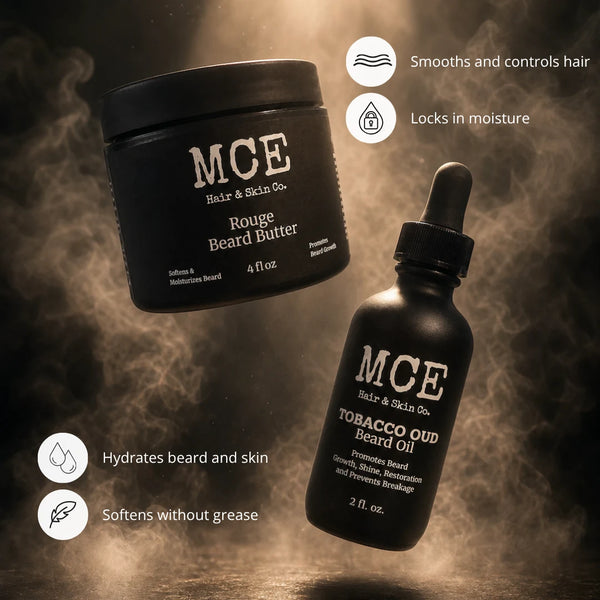 Beard Oil and Beard Butter by MCE Hair & Skin Co.