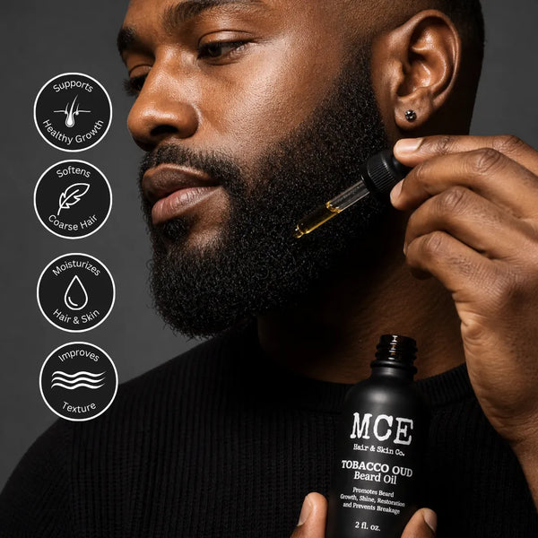 beard tools and serums by MCE Co